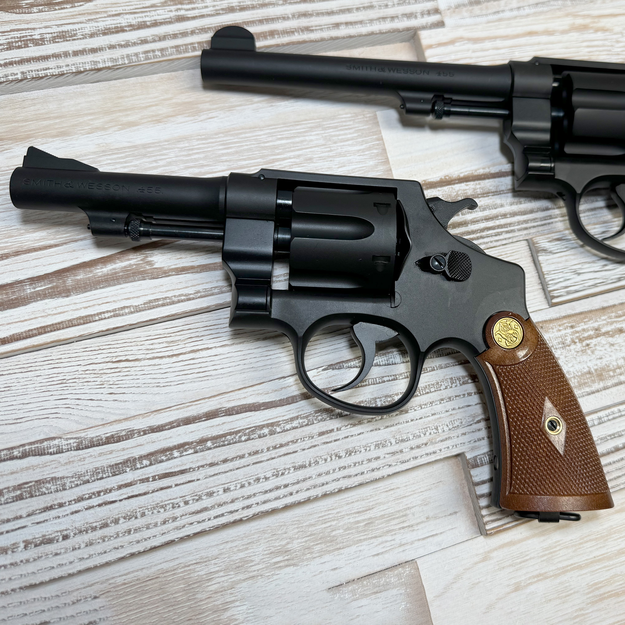 タナカワークス S&W M1917 .455 カスタム 4インチ 発火式モデルガン レビュー